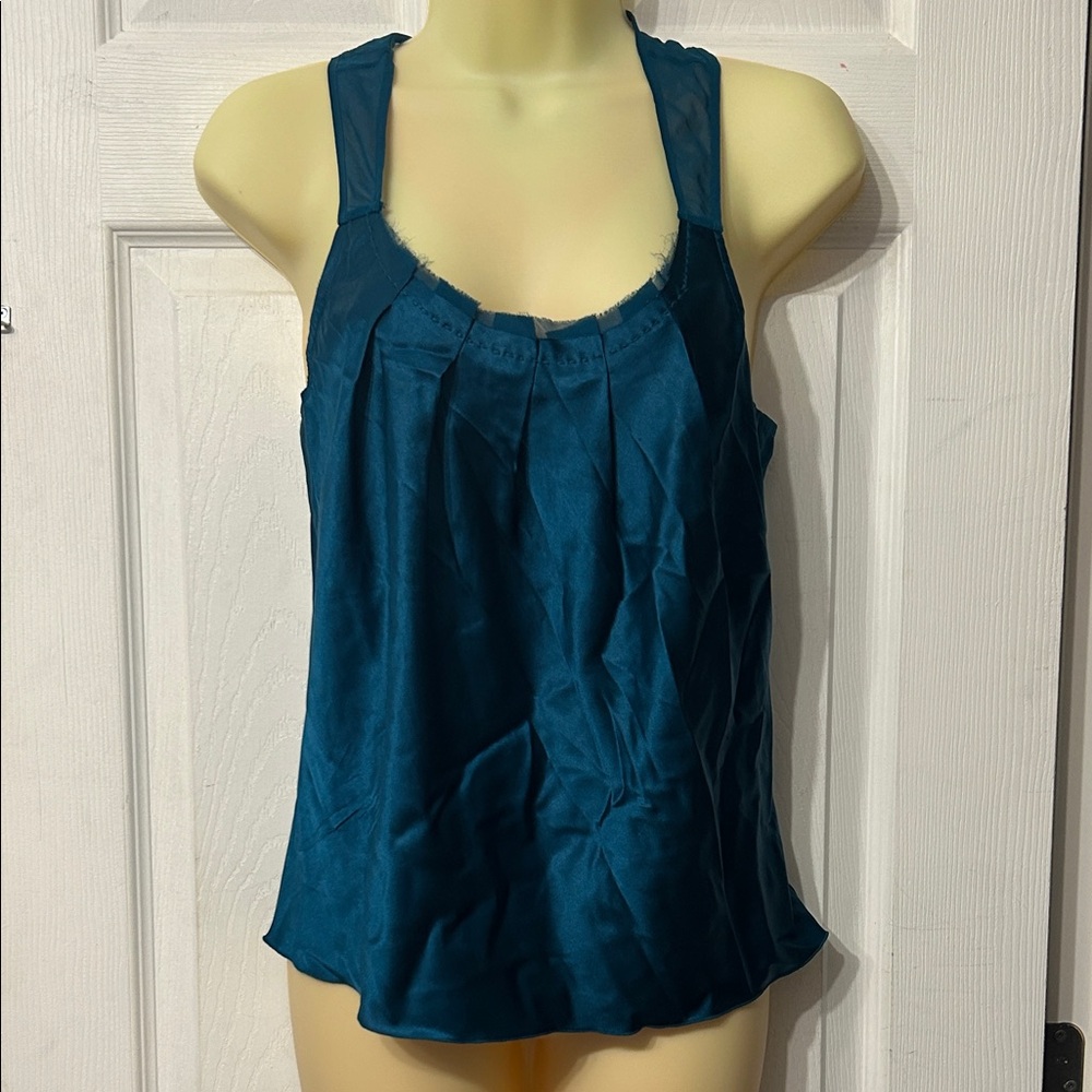 Club Monaco Teal Camisole Top